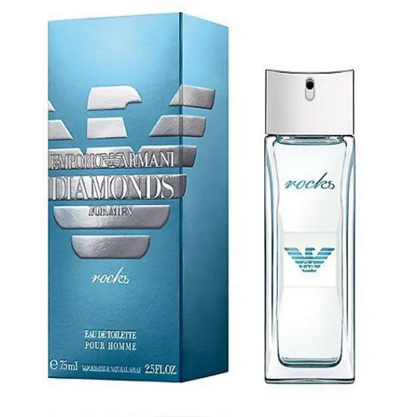 Emporio Armani Diamonds Rocks Eau de Toilette For Him 75ml