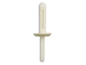 Trim Rivet White Plastic for General Use ( GM ) Pk 50 Connect 36158