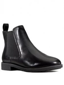 Clarks Griffin Plaza Ankle Boots - Black