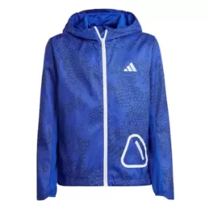 adidas Running WIND. RDY Windbreaker Jacket Kids - Lucid Blue / Black / Reflectiv