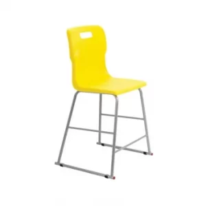 TC Office Titan High Chair Size 4, Yellow