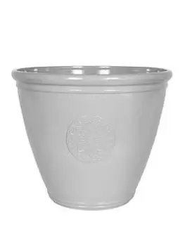 Plant Avenue Eden Emblem Grey 40Cm Planter