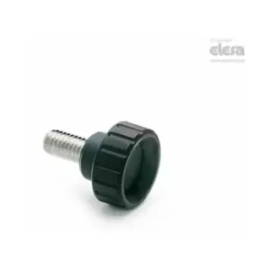 Elesa - Fluted knob-BT.20 p-M6x25