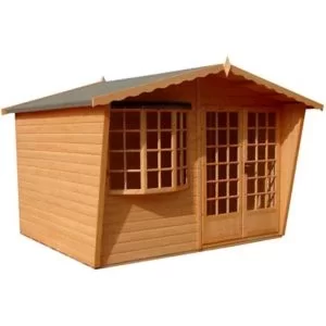 Shire Sandringham 10X6 Apex Shiplap Wooden Summer House