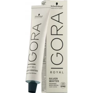 Schwarzkopf IGORA ROYAL Absolutes Silver White Demi-Permanent Hair Colour Grey Lilac