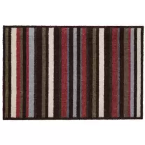 Washamat Recylon Design Berry Stripe Mat 75X50Cm