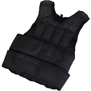 Homcom Sand Weight Vest Black 20kg