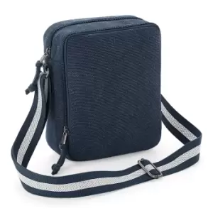 Quadra Vintage Canvas Mini Reporter Bag (One Size) (Vintage Oxford Navy)