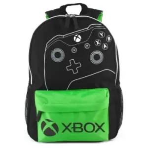 Xbox Controller Logo Backpack (One Size) (Black/Green)