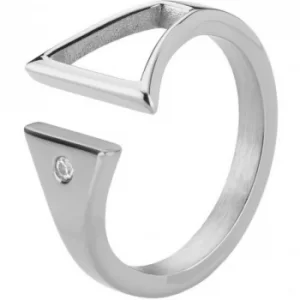 Ladies STORM Stainless Steel Rohaise Ring Size M