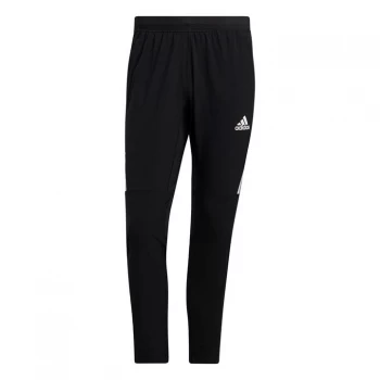 adidas Aero 3-Stripe Pants - Black/White, Size L, Men