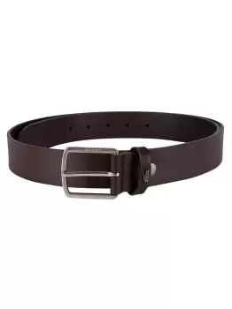 Logo Leather Belt