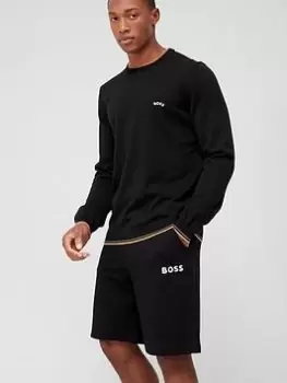 BOSS Ritom Knitted Jumper - Black, Size L, Men