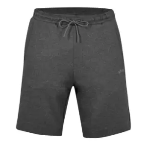 Boss Boss Headlo Curved Fleece Shorts Mens - Grey