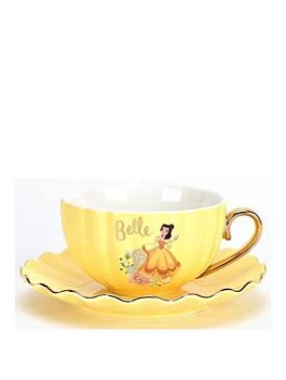 Disney Princess Cup & Saucer - Belle, One Colour, Women