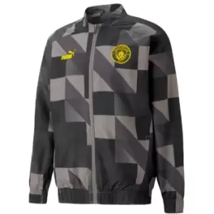 2022-2023 Man City Pre-Match Jacket (Black)