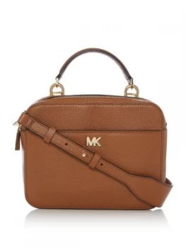 Michael Kors Medium guitar strap crossbody bag Tan