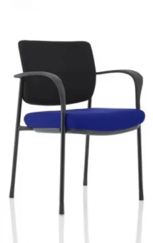 Brunswick Deluxe Black Frame Bespoke Seat Stevia Blue