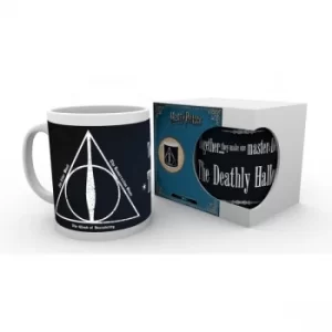 Harry Potter Deathly Hallows Mug (black)