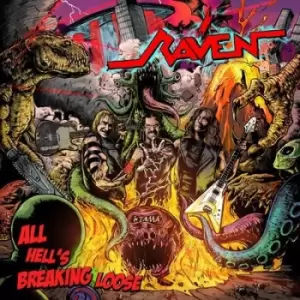 All Hells Breaking Loose by Raven Vinyl Album