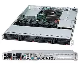 SuperChassis 815TQC-R706WB2 - Rack - Server - Black - Fan fail - HDD - Network - Power - 750 W - 3.5"