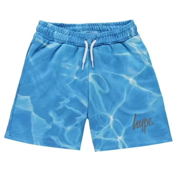 Hype Pool Print Shorts - Blue