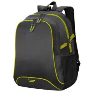 Shugon Osaka Basic Backpack (30 Litre) (one Size, Black/Yellow)