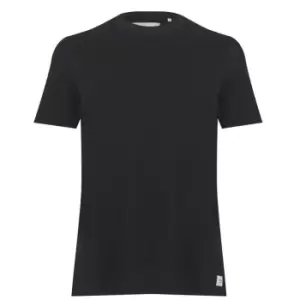 Firetrap Waffle T Shirt Mens - Black