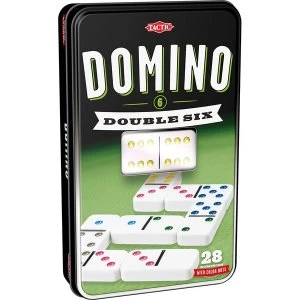 Double 6 Domino Tin Board Game