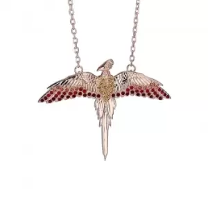 Sterling Silver Fawkes Necklace with Crystal Elements