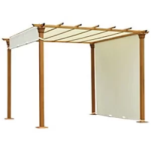 OutSunny Gazebo Beige 2200 x 2950 x 2950 mm