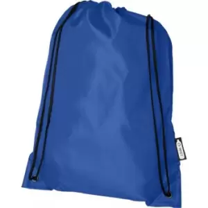 Bullet Oriole Recycled Drawstring Backpack (One Size) (Royal Blue)