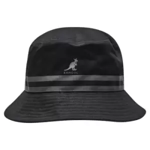 Kangol Stripe Bucket Hat - Black