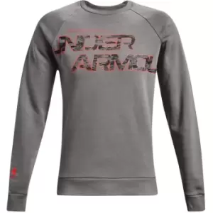 Under Armour Rival Fleece Camo Sweatshirt Mens - Grey