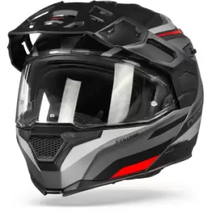 Nexx X.Vilijord Hiker Grey Red Matt Modular Helmet XL