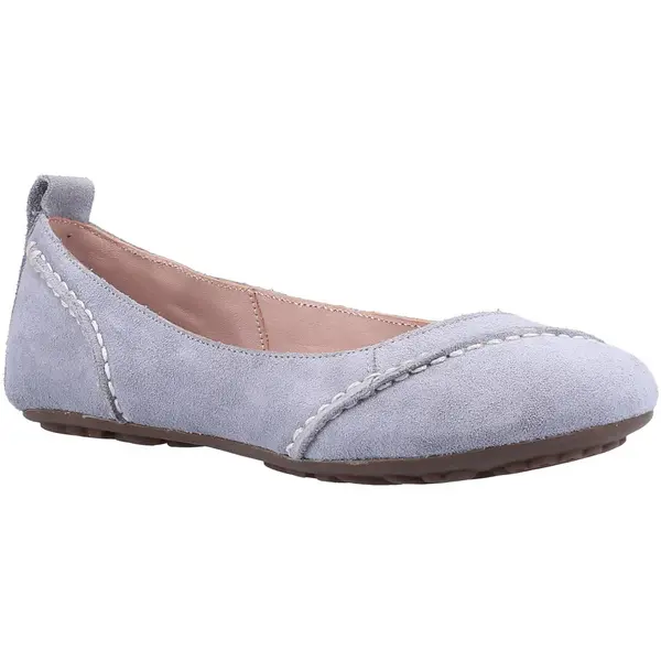 Hush Puppies Womens Janessa Leather Ballerina Shoes UK Size 8 (EU 42)