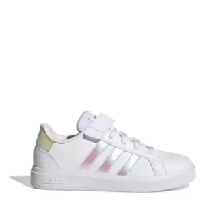 adidas Grand Court Trainers Child Girls - White