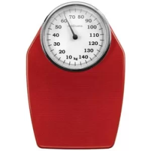 Medisana PS 100 rot Analog bathroom scales Weight range 150kg Dark red