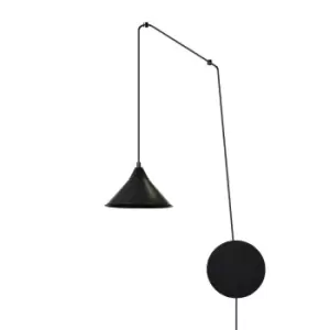 Emibig Abramo Black Pendant Ceiling Light 1x E27