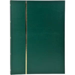 Stamp Album Faux Leather Cover Green 48 pages