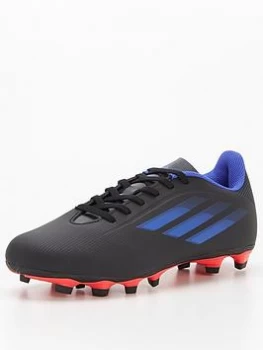 adidas X Speedflow.4 Firm Ground Football Boots - Black, Size 12, Men