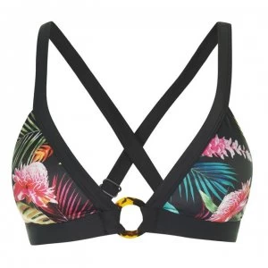 Dorina Tanzan Triangle Bikini Top - Black