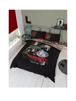 Call of Duty Warning Duvet Set - Double