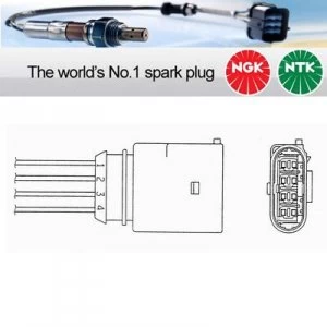 NGK NTK Oxygen O2 Lambda Sensor OZA510-V4 OZA510V4 (0424)