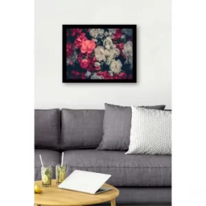 SC0594 Multicolor Decorative Framed MDF Painting