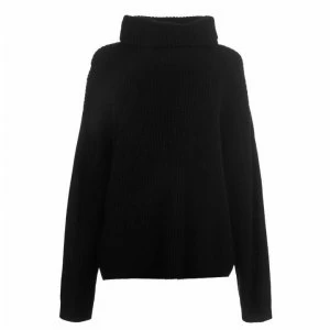 SoulCal Roll Neck Jumper Ladies - Black