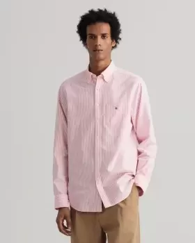 GANT Men Regular Fit Banker Oxford Shirt (XXL) Pink