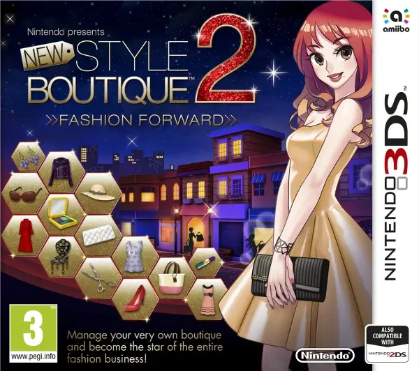 Nintendo presents New Style Boutique 2 Fashion Forward Nintendo 3DS Game