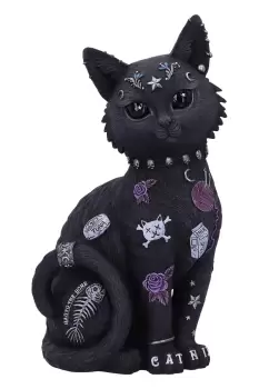 Nemesis Now Bad to The Bone Cat Figurine - Grey