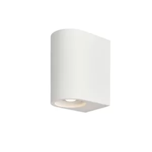 Anders Integrated LED Wall White Plaster 2 Light IP20